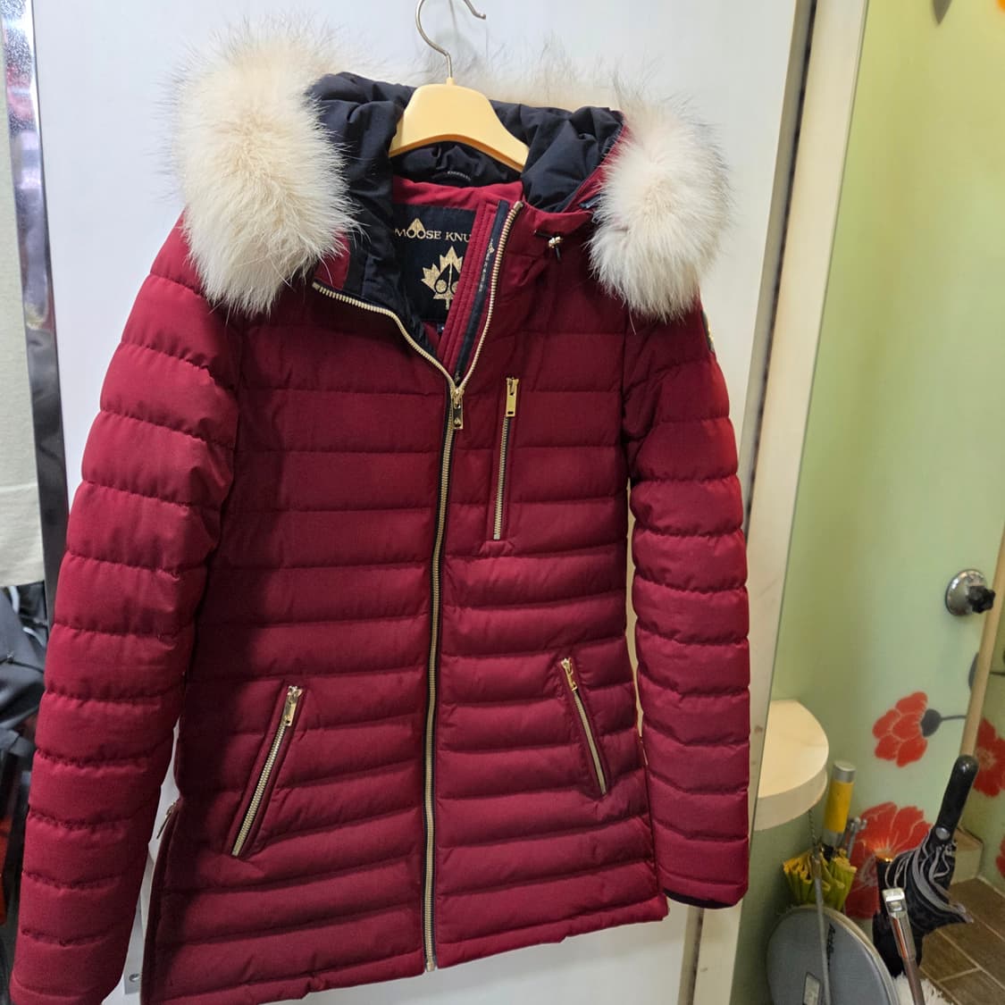 무스너클 로즈 론 패딩 상품이미지2