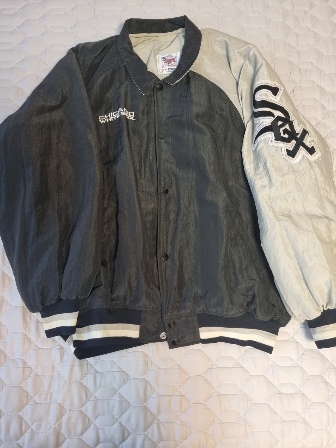 90s Vintage 시카고 화이트 삭스 스타터 자켓 상품이미지1