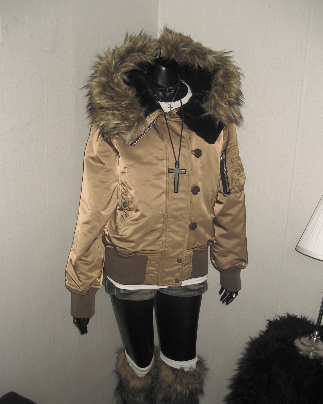 GAP 빈티지 갭 n2b 울프죠 봄버 자켓 y2k 00s 상품이미지6