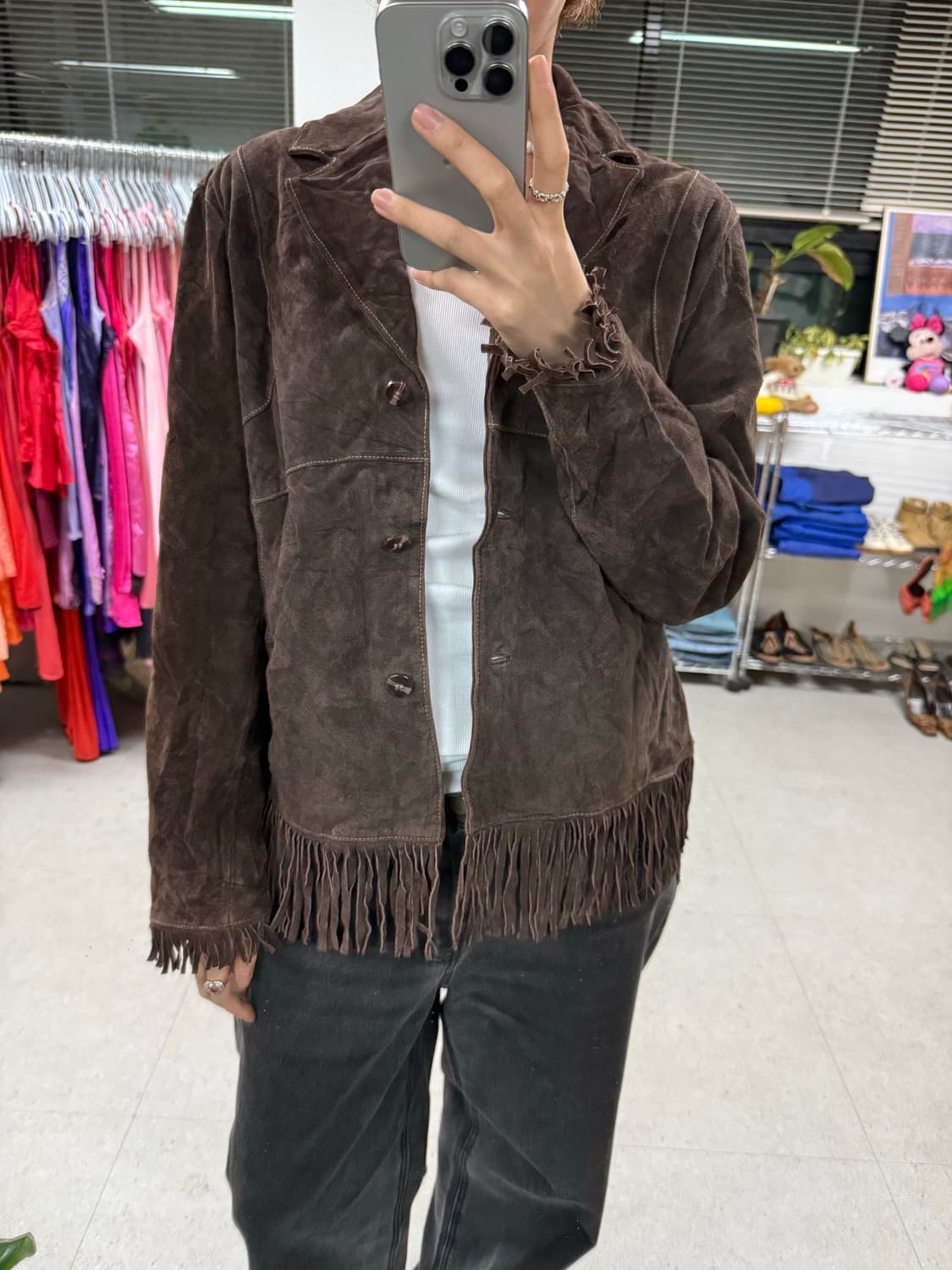 Outbrook fringe jacket 프린지자켓 상품이미지3