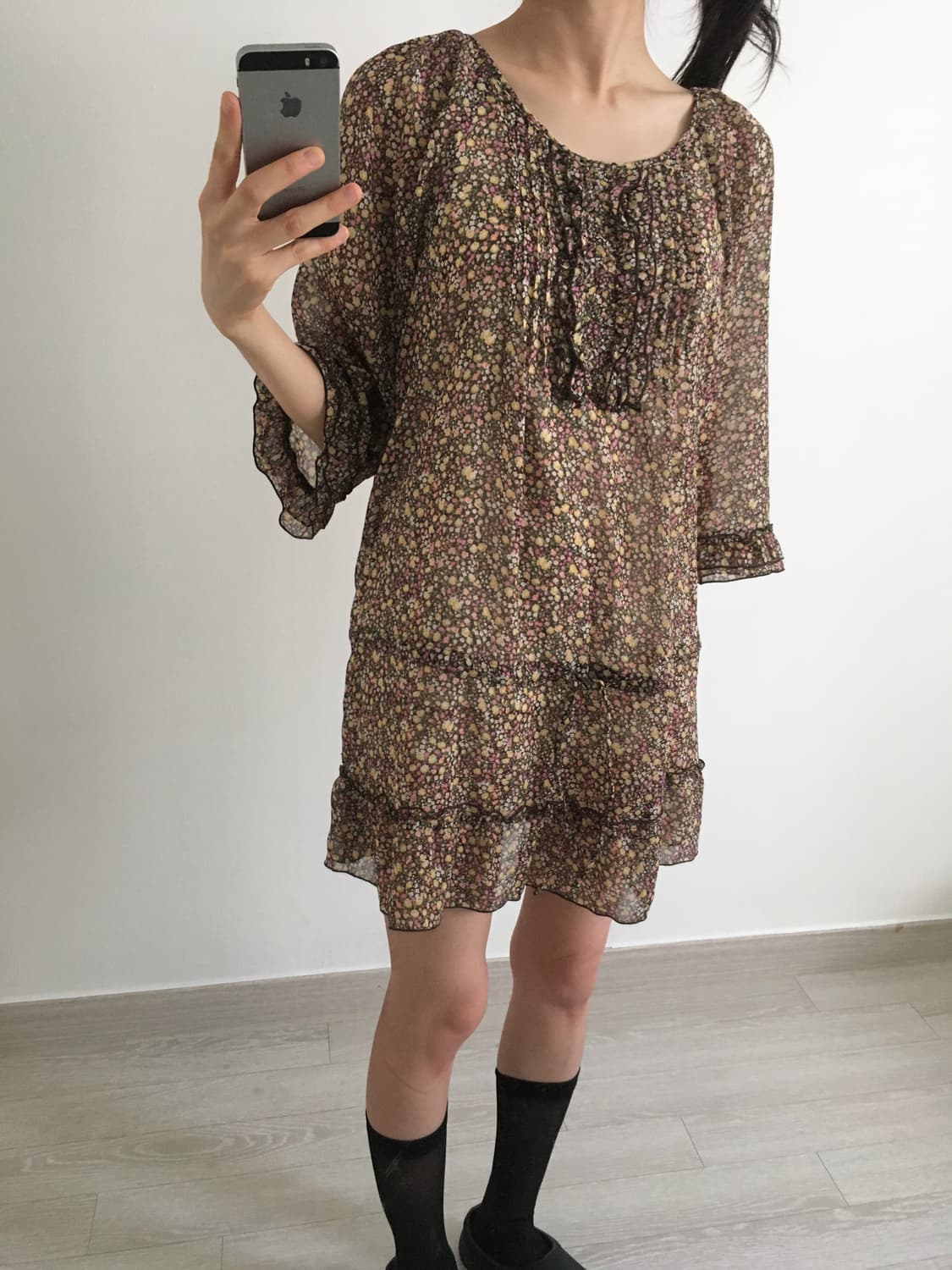 floral mini dress 상품이미지4