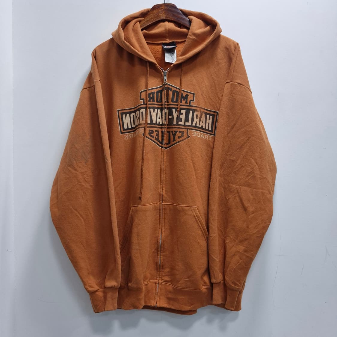 HD 할리데이빈스 전ㆍ후면 프린팅 후드집업 XL 상품이미지1