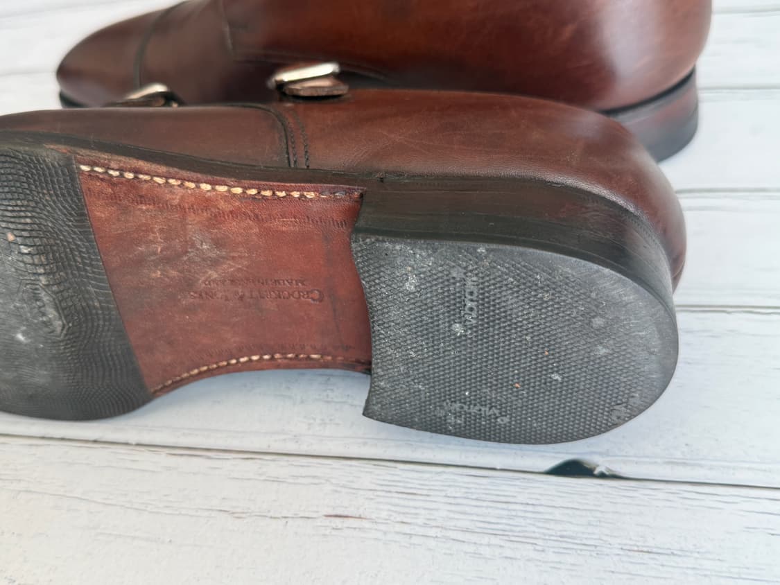 크로켓앤존스 로운즈 다크브라운 (6.5E) 더블몽크 상품이미지4