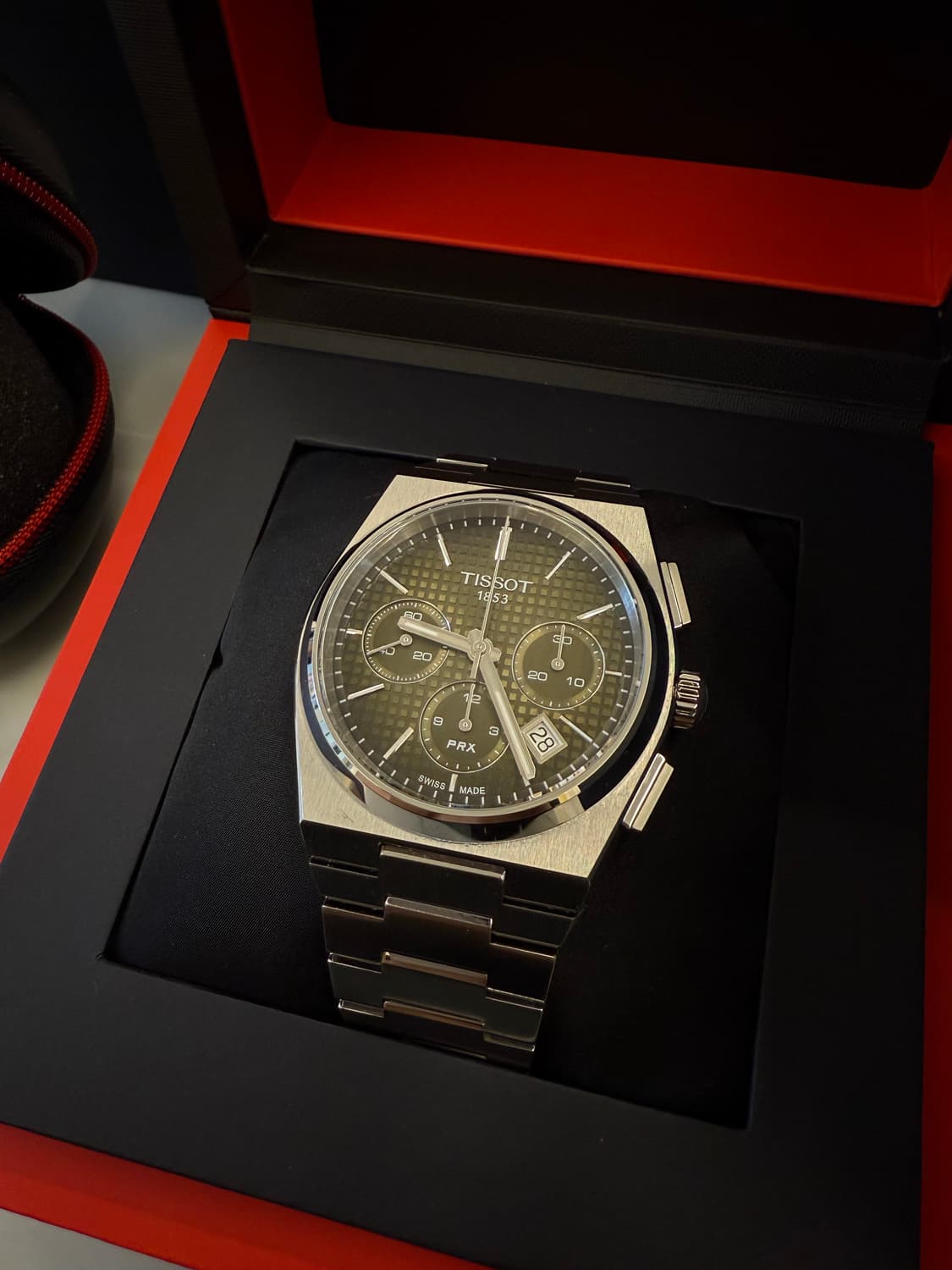 티쏘prx 오토매틱 크로노그래프 그린 상품이미지2