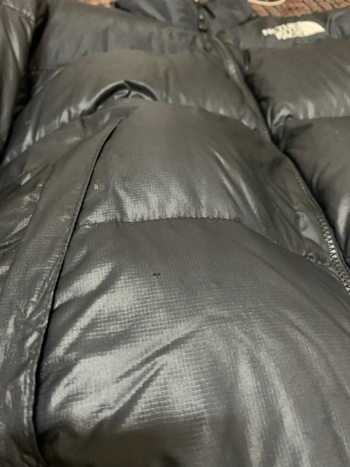 노스페이스 눕시 700 블랙 패딩 상품이미지7