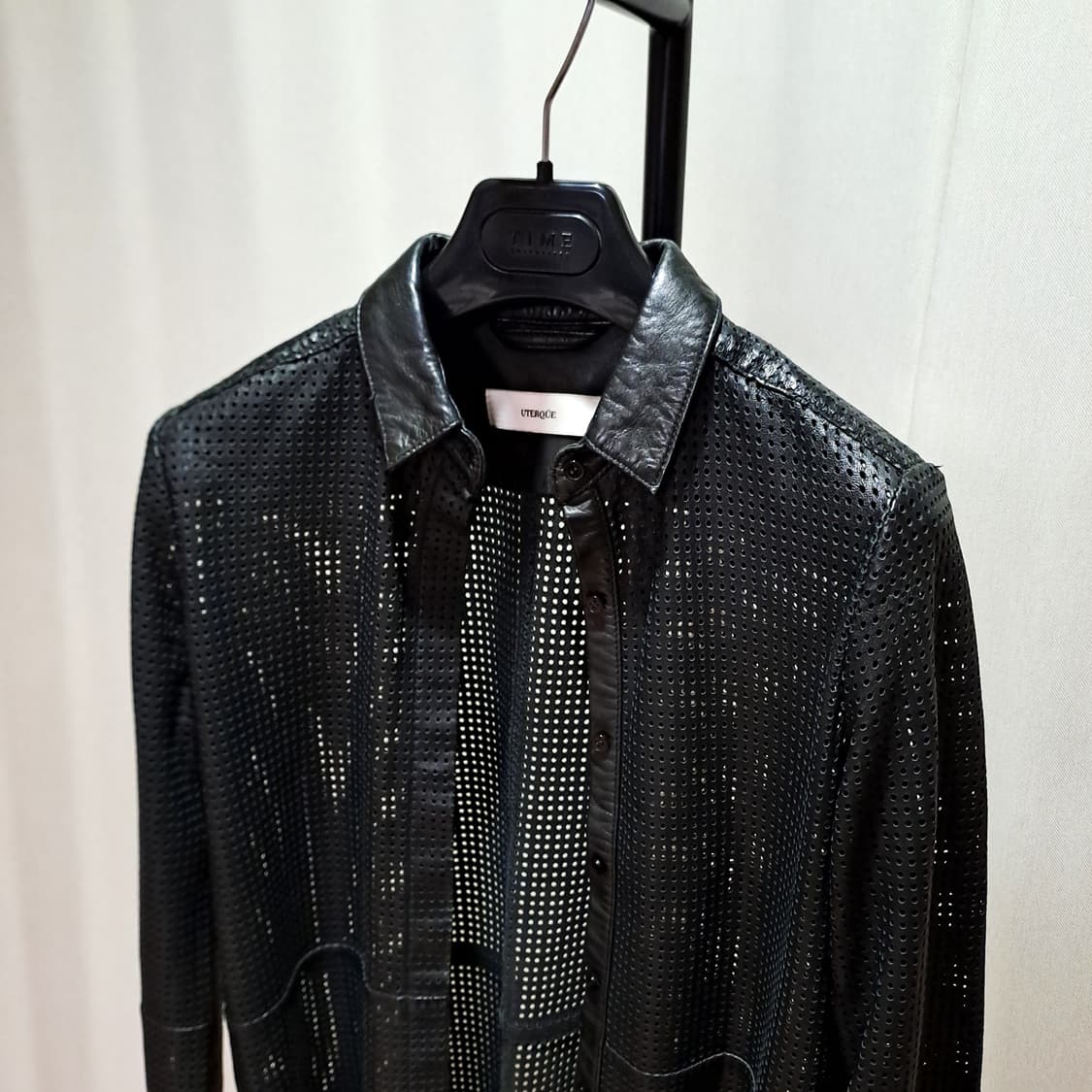 (택포) 우테르케 양가죽 펀칭 셔츠 S B163 상품이미지2