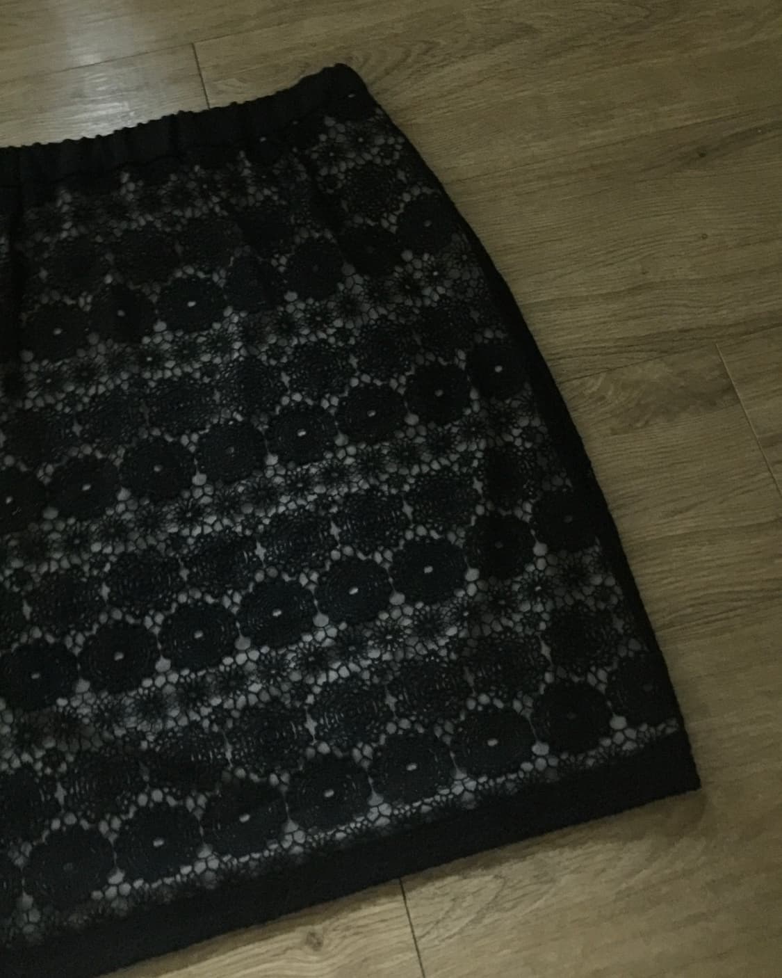 Black Oriental Midi skirt 상품이미지2