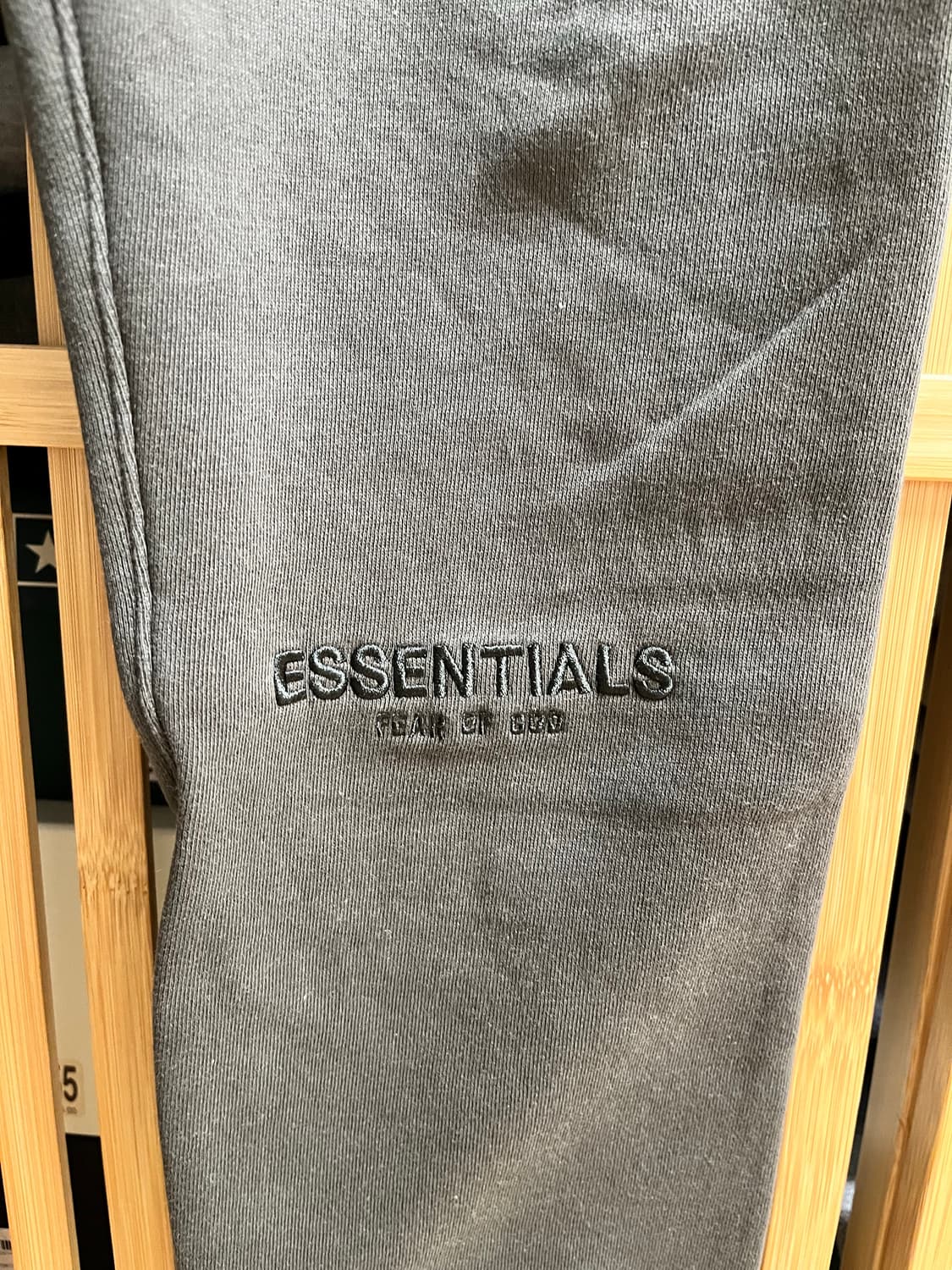 피어오브갓 에센셜 스웻팬츠 black ink 상품이미지6