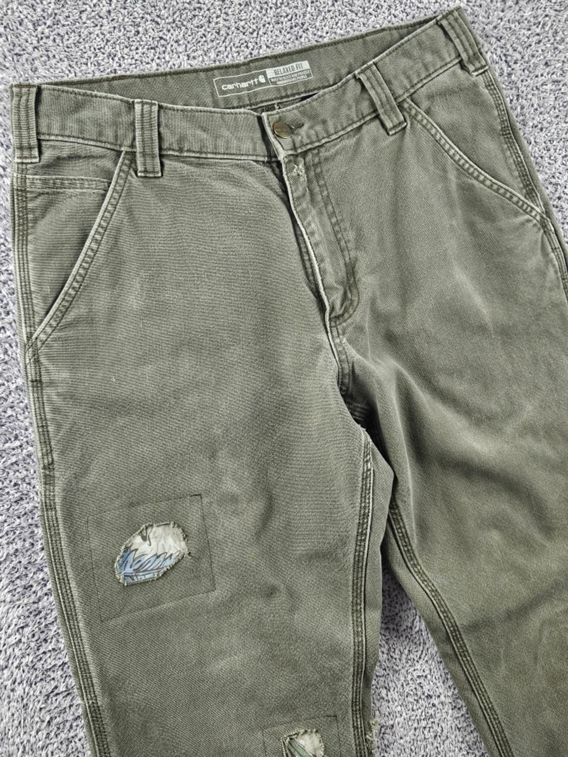 칼하트 리페어 덕 캔버스 카펜터 워크 팬츠 ( 32X32 )/ 11061 상품이미지5