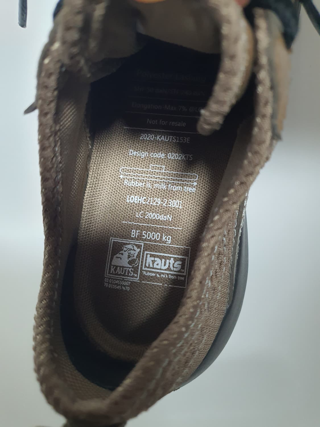 Kauts 카우츠 노아에볼루션 브라운 스니커즈 6cm 240 경량 상품이미지7