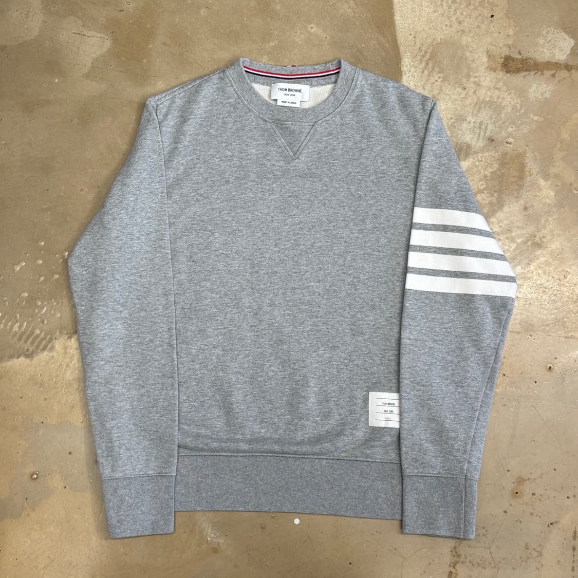 2 톰브라운 그레이 코튼 맨투맨 상품이미지2