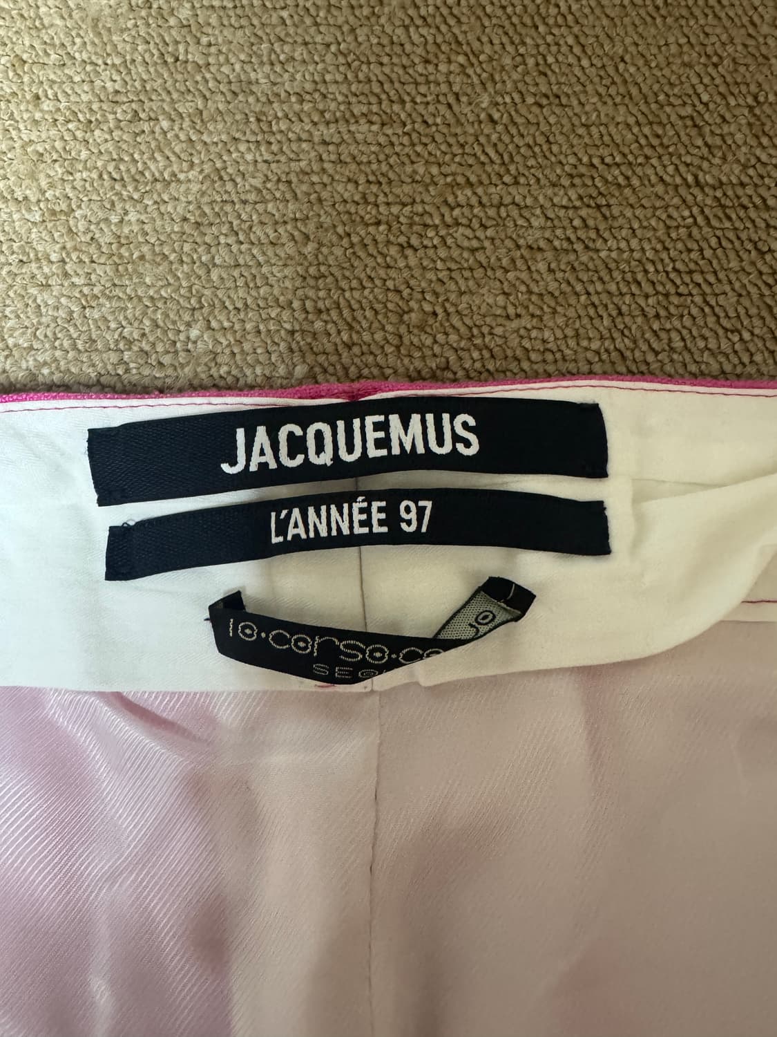 자크뮈스 핫핑크 와이드팬츠 팝니다 상품이미지4