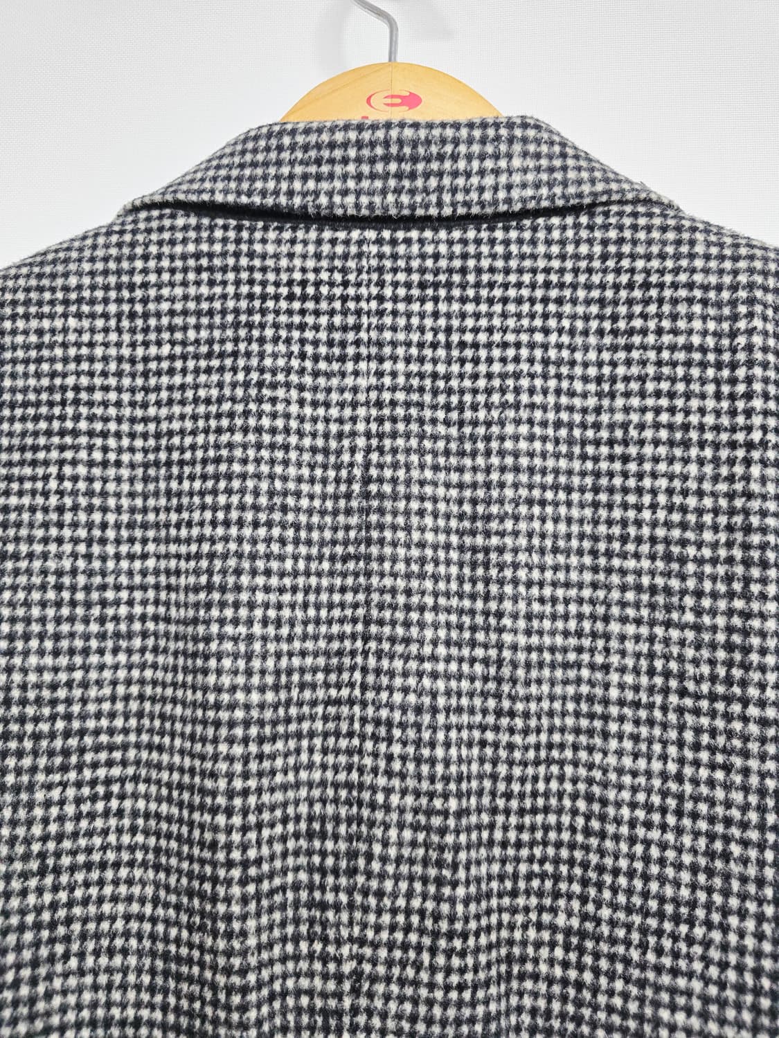 워모 하운드투스 체크 모캐시미어 혼방자켓100 상품이미지5