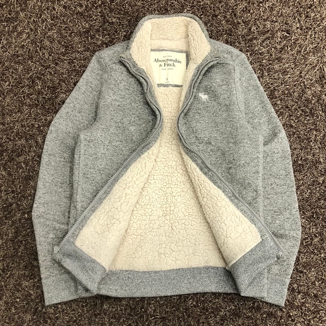 아베크롬비 니트 집업 자켓 상품이미지3