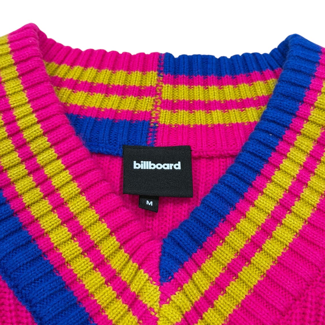 빌보드 핑크 브이넥 니트 M 상품이미지4