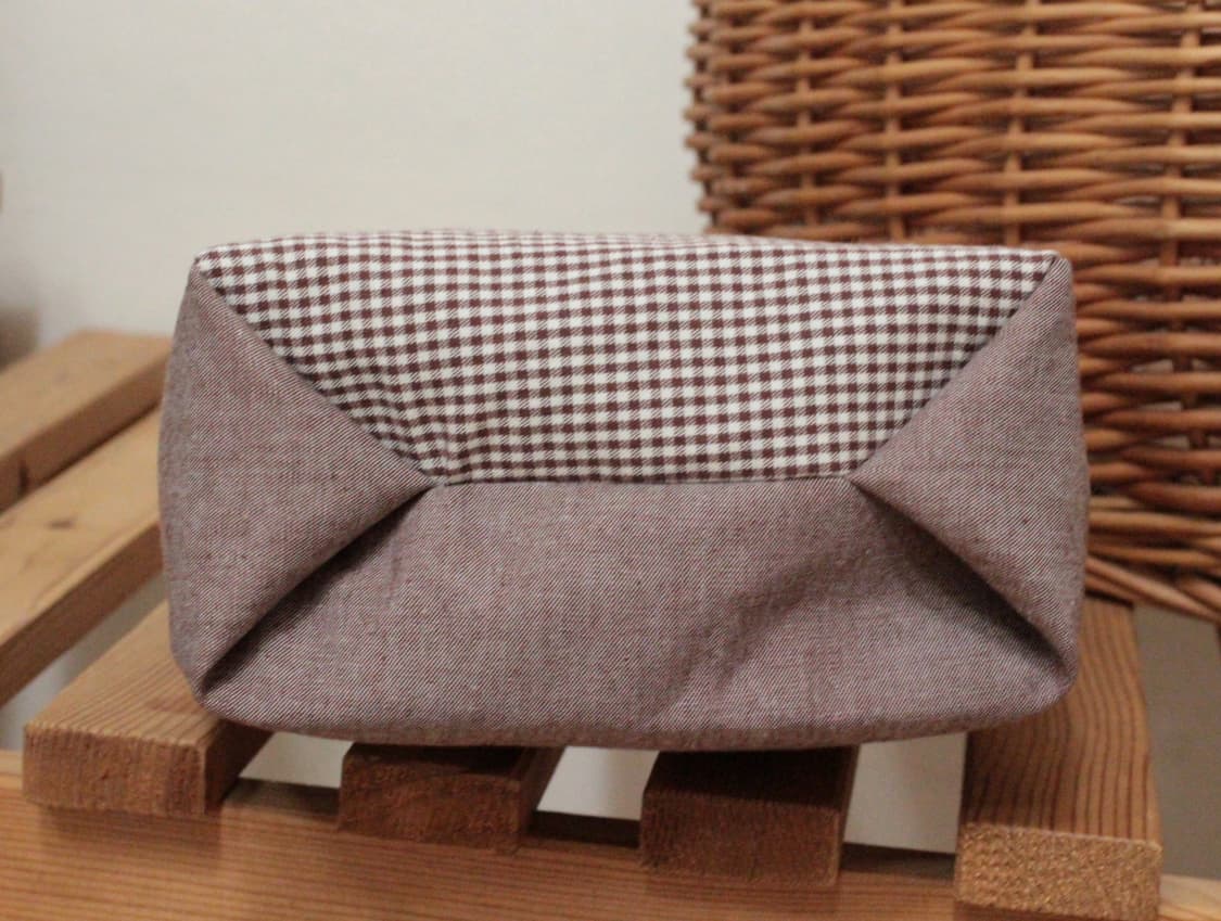 핸드메이드 브라운 단추 파우치 상품이미지9