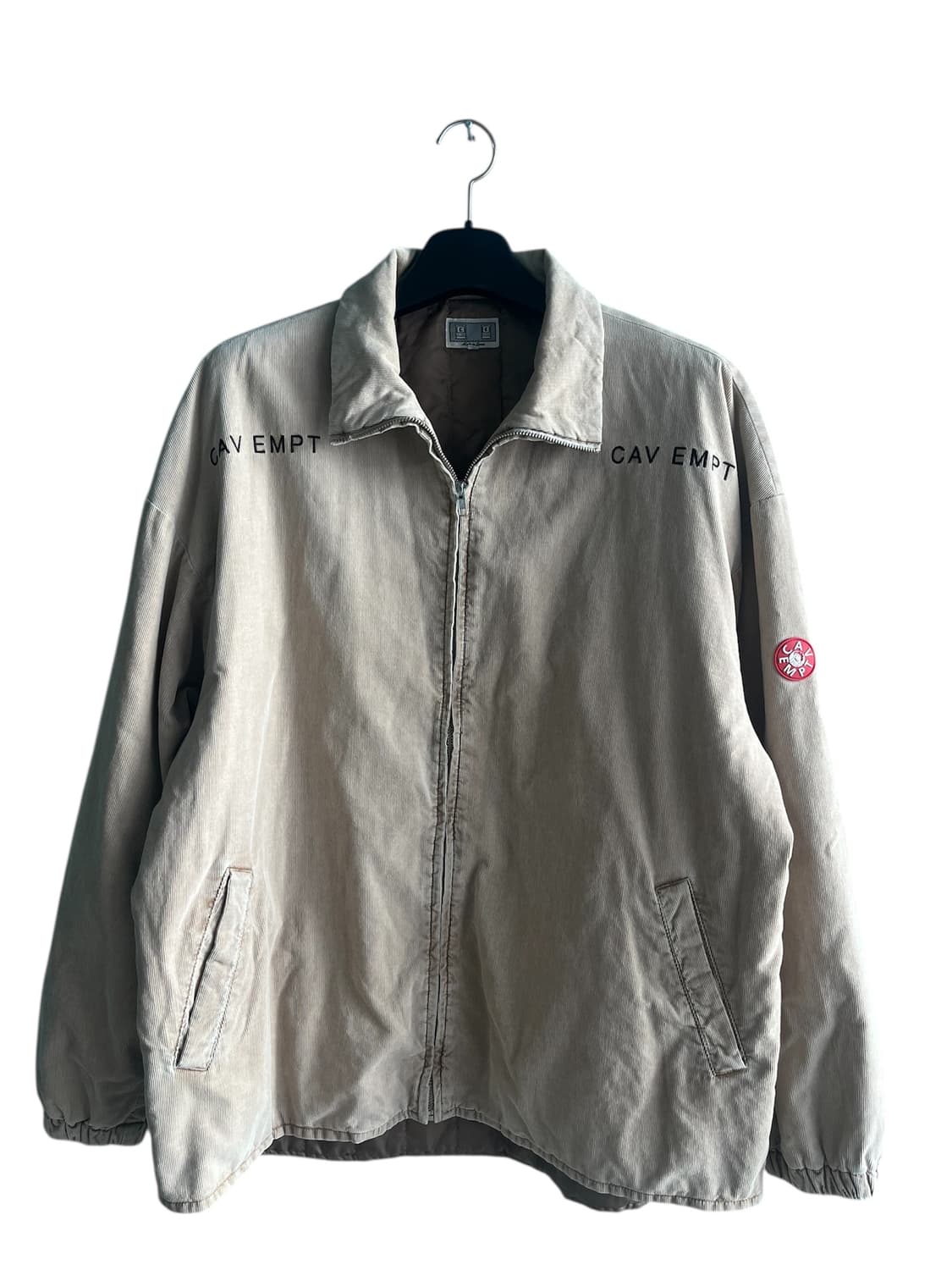 [L] 카브엠트 코듀로이 패디드 집 자켓 베이지 상품이미지2