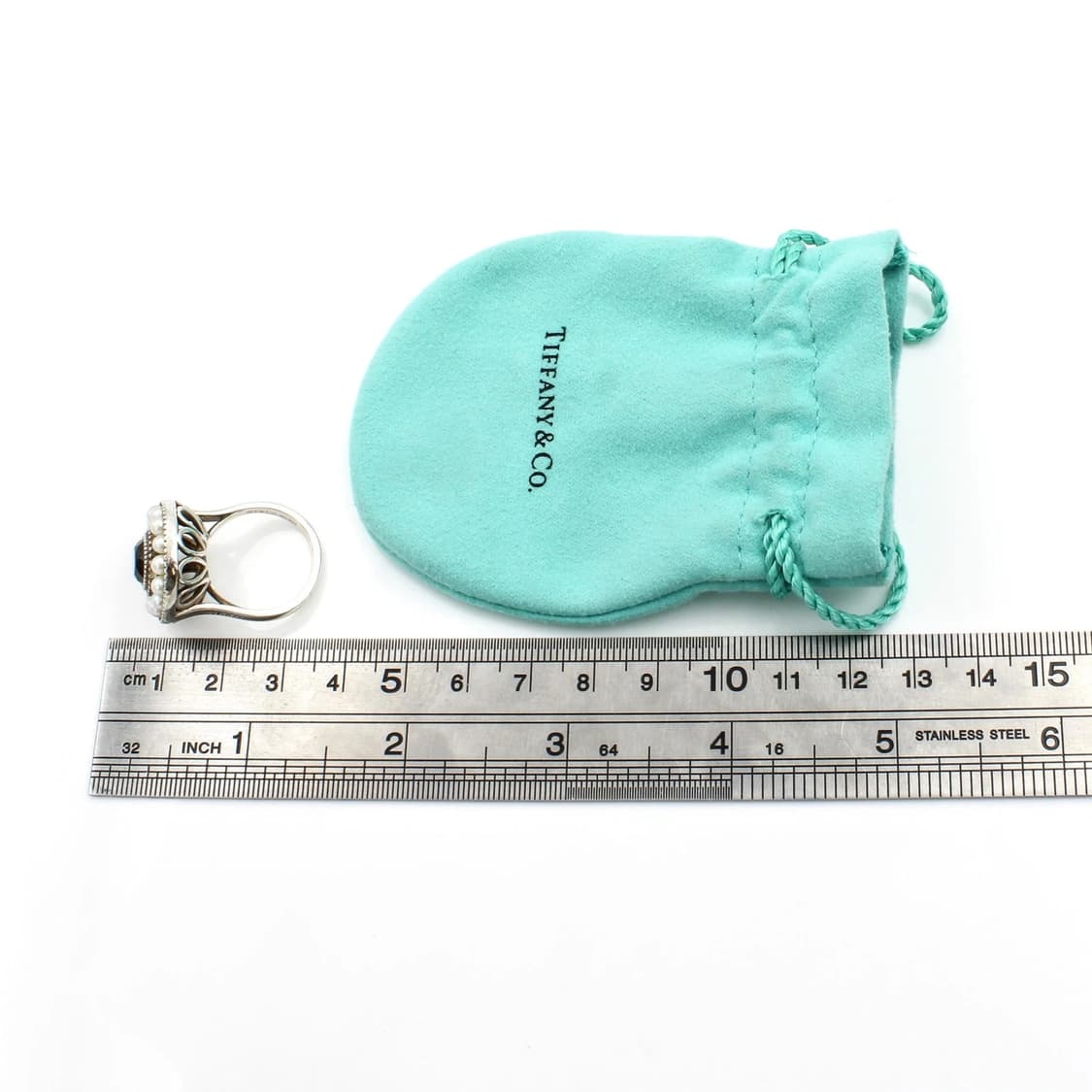 티파니앤코 지그펠드 콜렉션 펄 오닉스 칵테일 링 상품이미지4