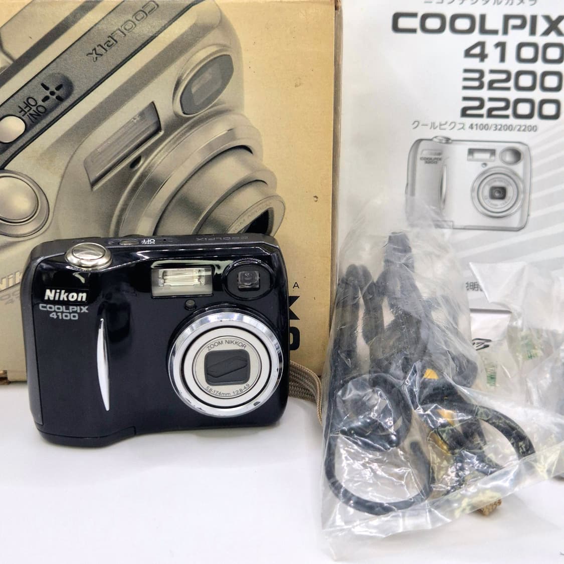 박스풀셋🍋 니콘 쿨픽스 Coolpix 4100 블랙 상품이미지6