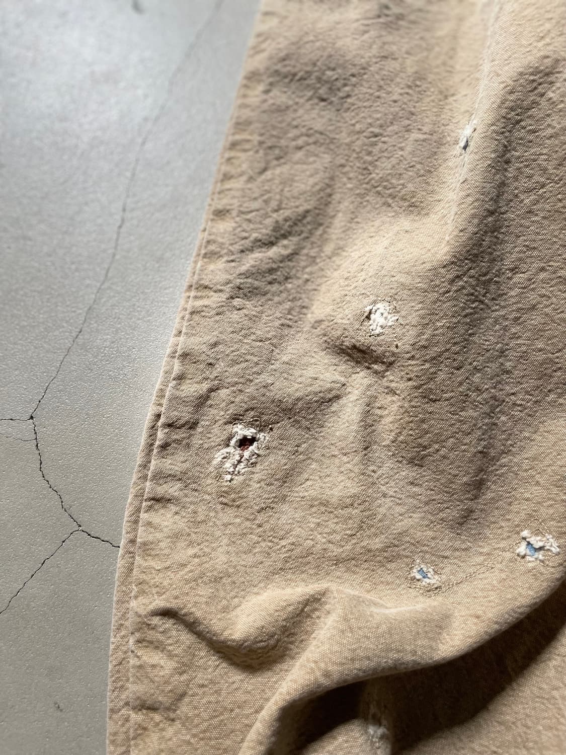 H•d **다이닝 크랙무드 데미지 패치워크 팬츠** 상품이미지5