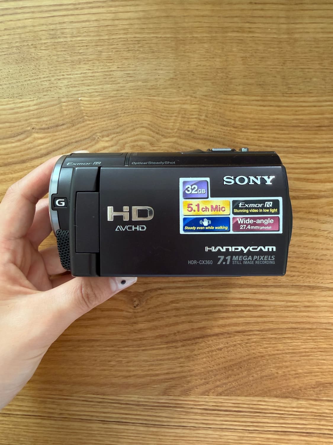 소니 hdr-cx360 핸디캠 풀구성 상품이미지2