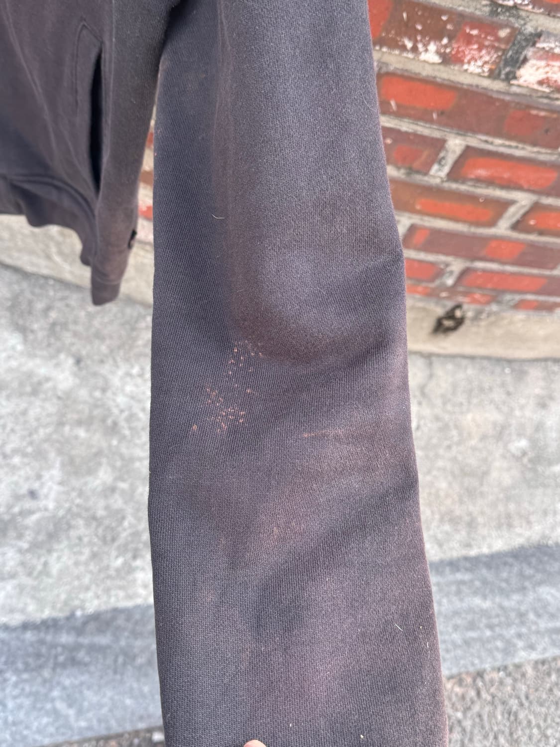 밴슨레더 x 레드페퍼 본 레터링 후드집업 상품이미지8