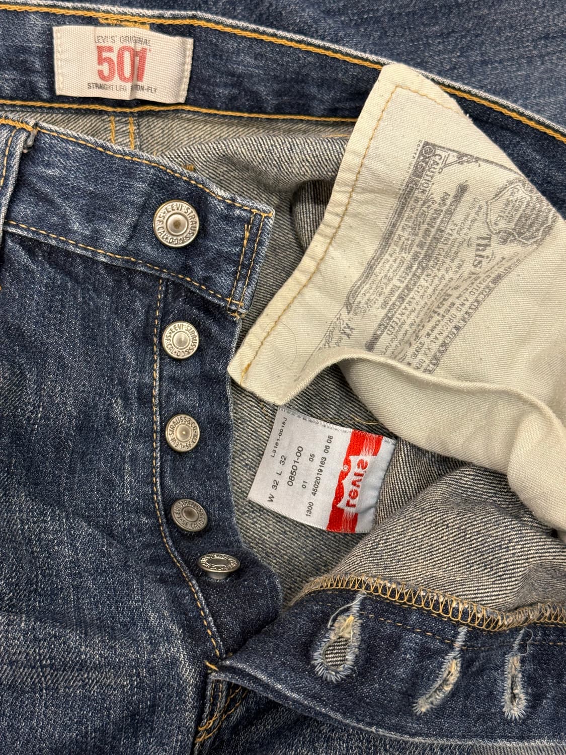 Levi's 501 Stright Denim Pants 상품이미지9