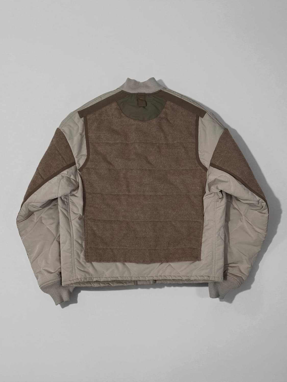 준야 와타나베 꼼데가르송 알파카/나일론 라이너 자켓 베이지 S사이즈 상품이미지2