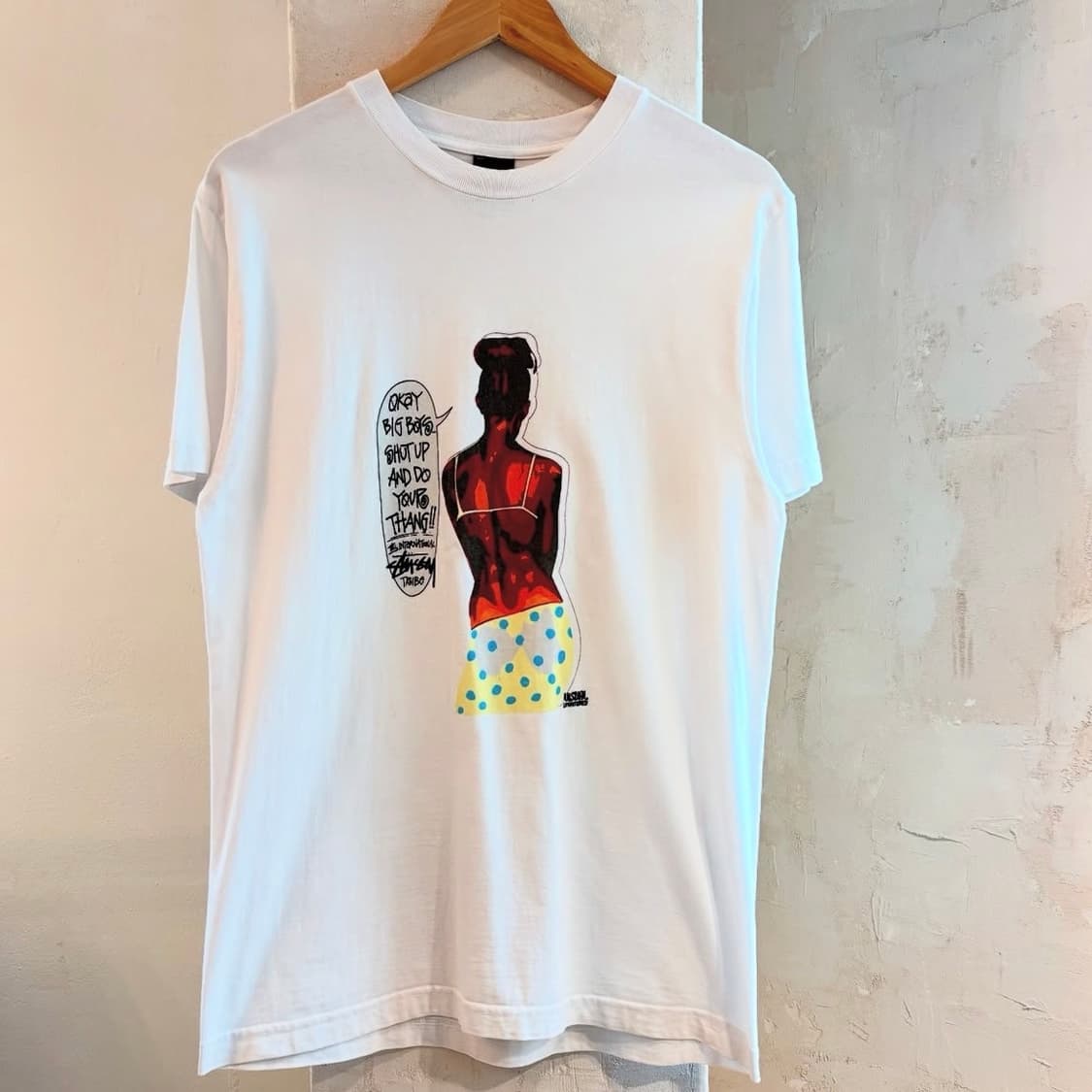 90‘s U.S.A 스투시 X FPAR 티셔츠 상품이미지2