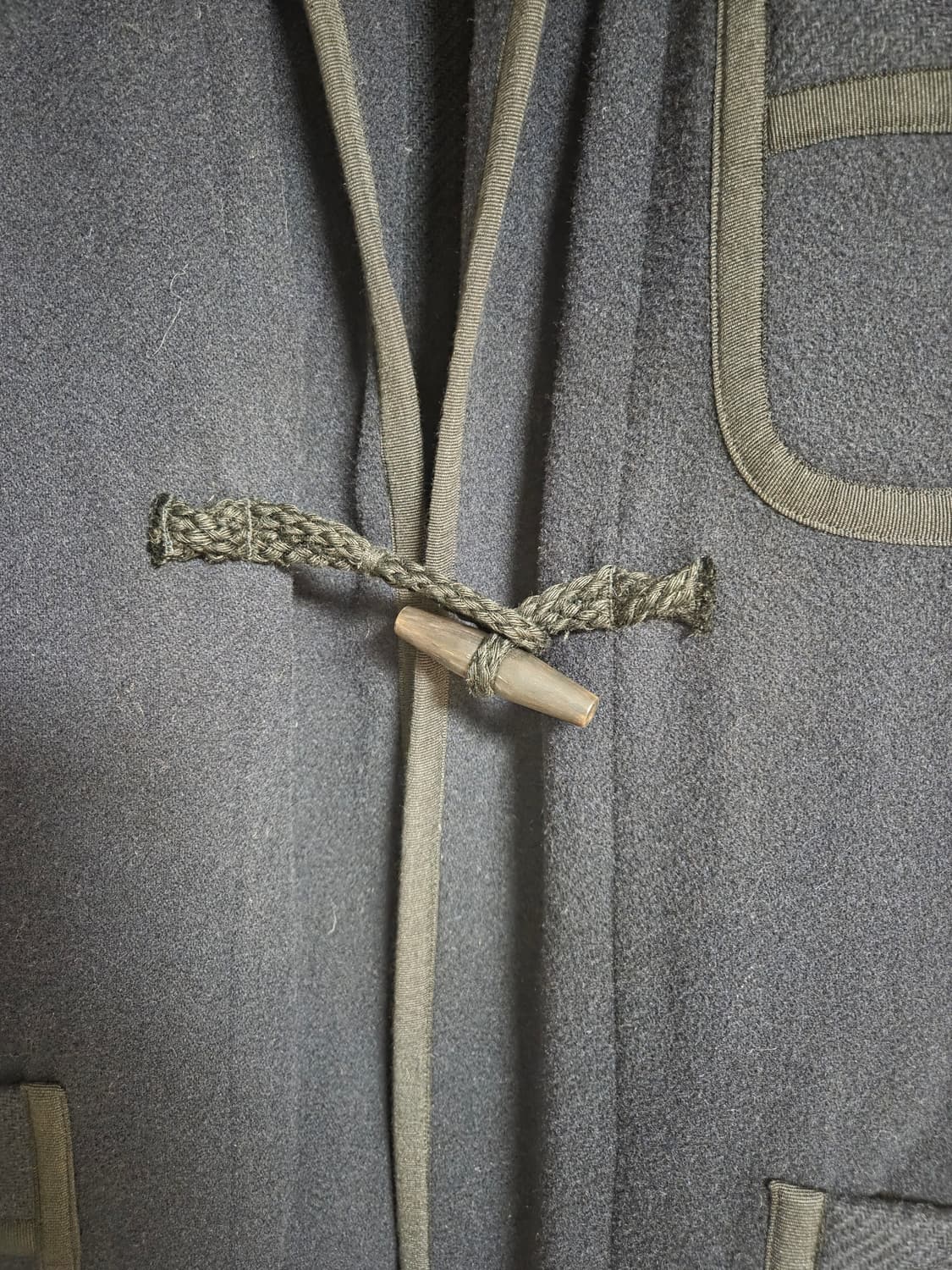 이스트하버서플러스 네이비 로브 코트 상품이미지2