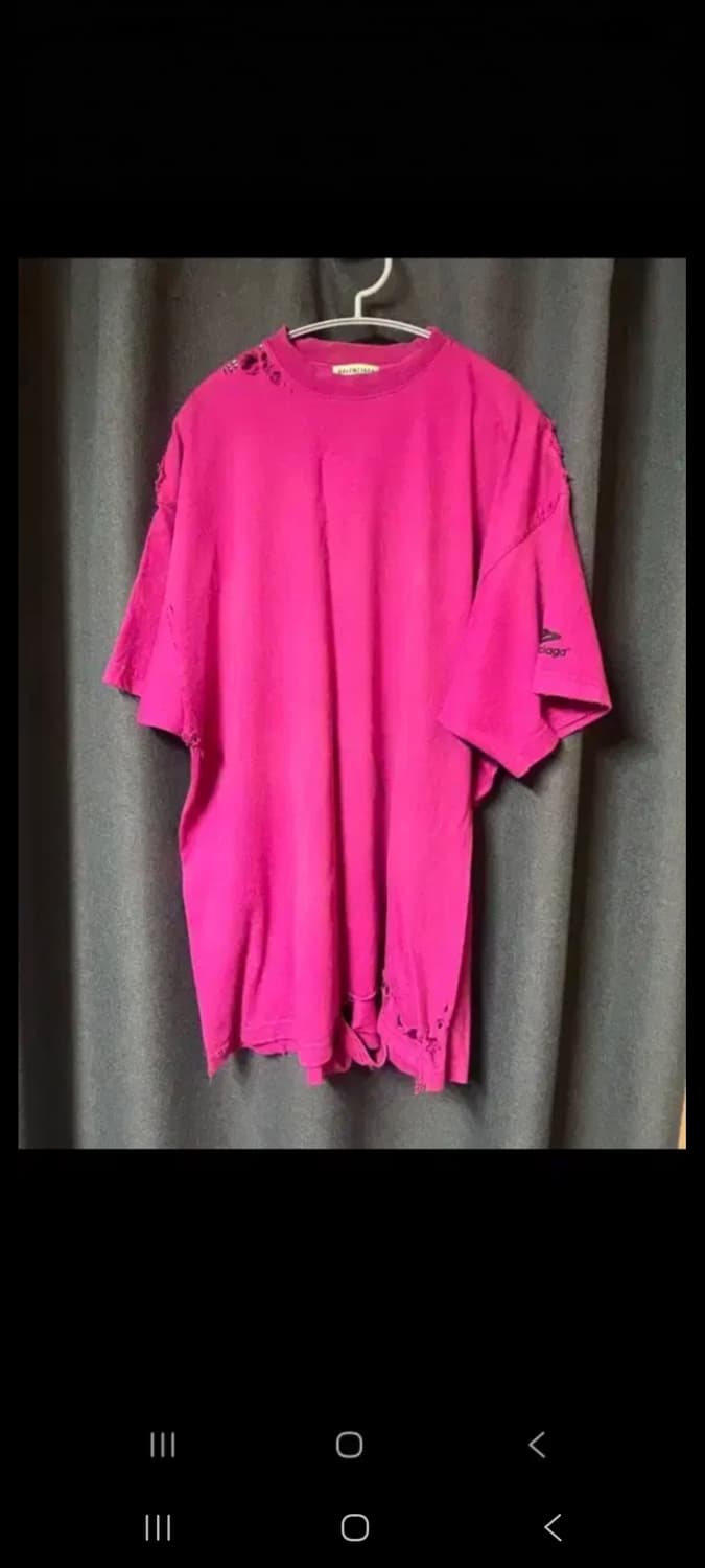 발렌시아가 3b 리페어드 반팔 상품이미지4