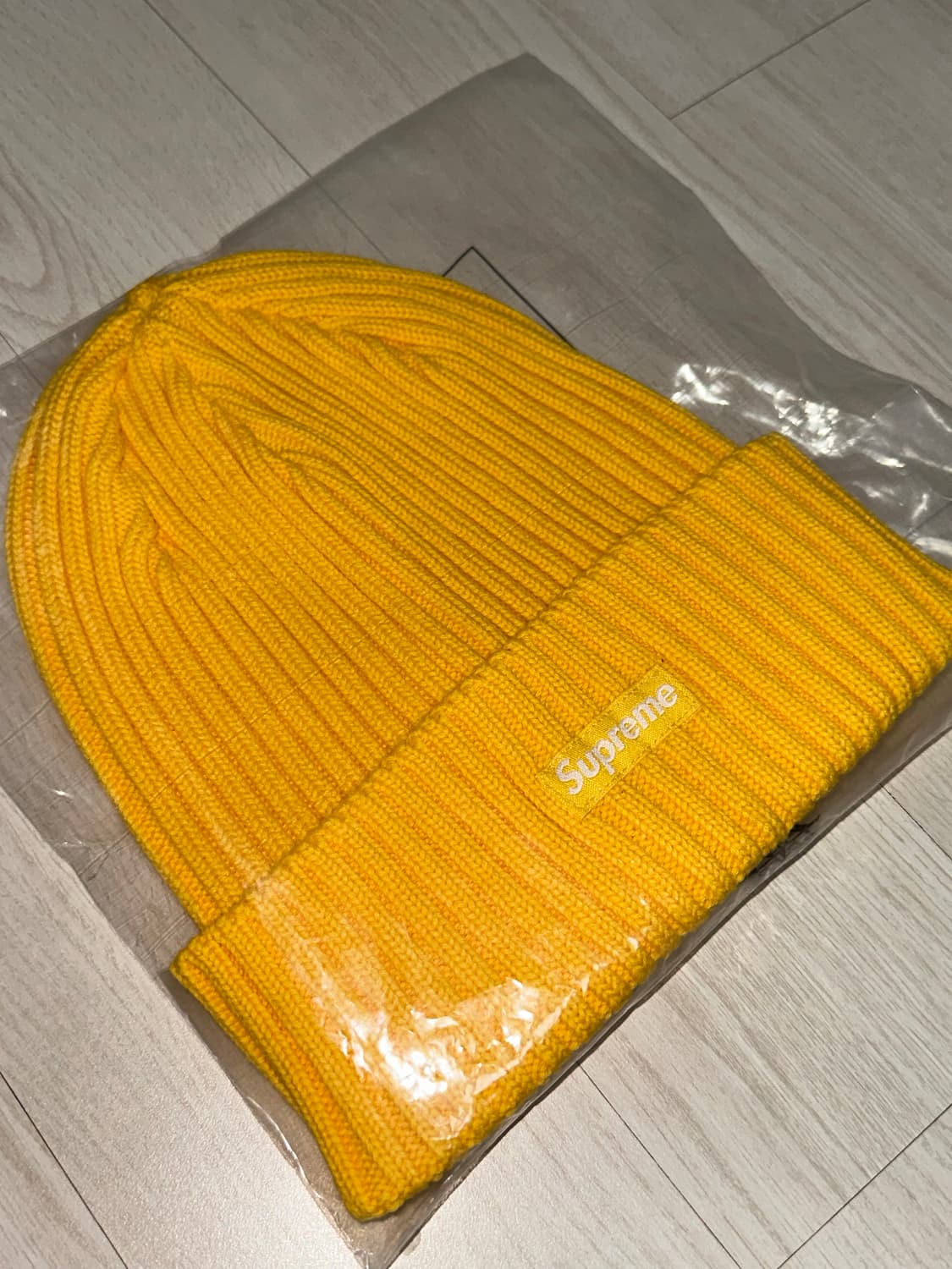 [새상품] 슈프림 오버다이드 비니 옐로우 상품이미지2