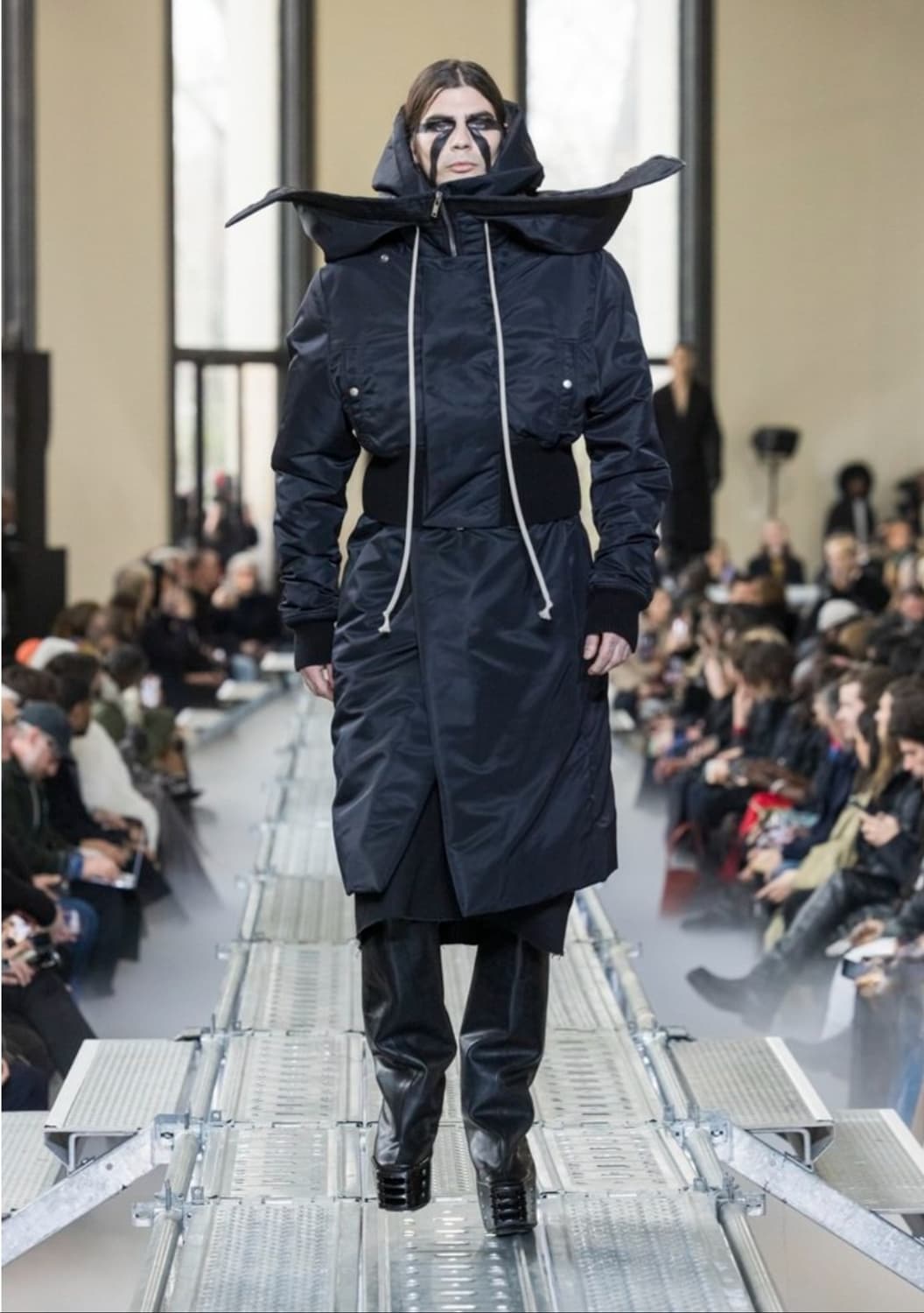 릭오웬스 LUXOR 런웨이 후디드 라이너 48사이즈 상품이미지4