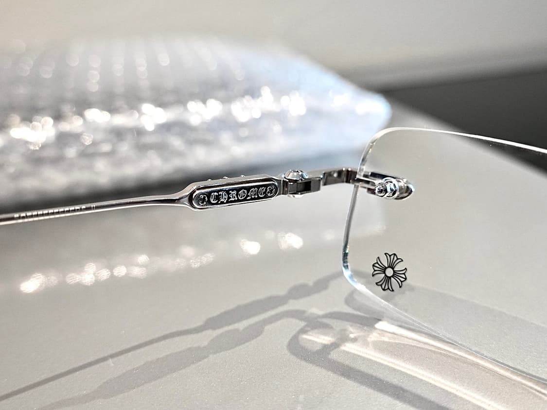 크롬하츠 소퍼스2 샤이닝 실버 무테 안경 상품이미지7