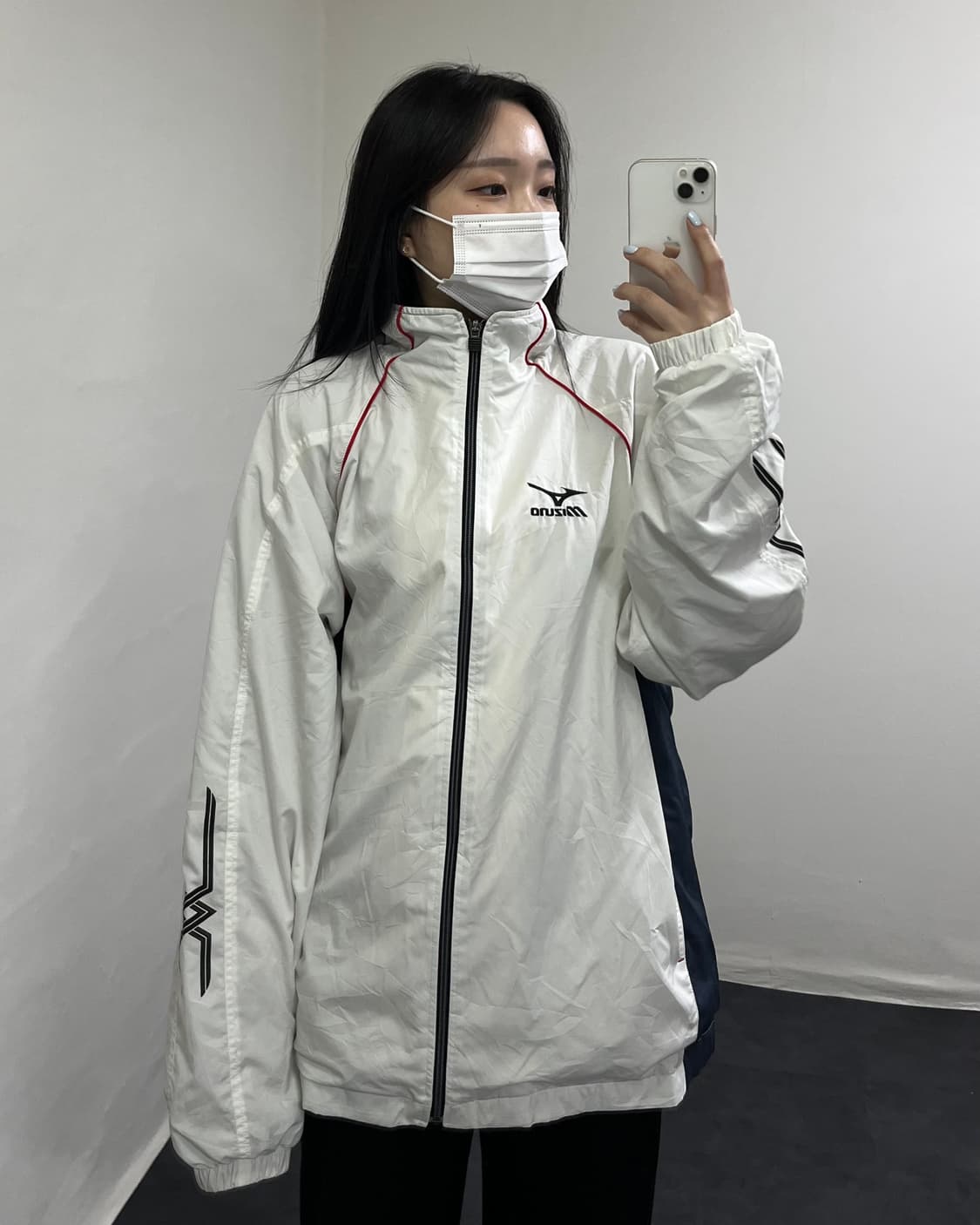 미즈노 올드스쿨 바람막이 (남녀공용 상품이미지1