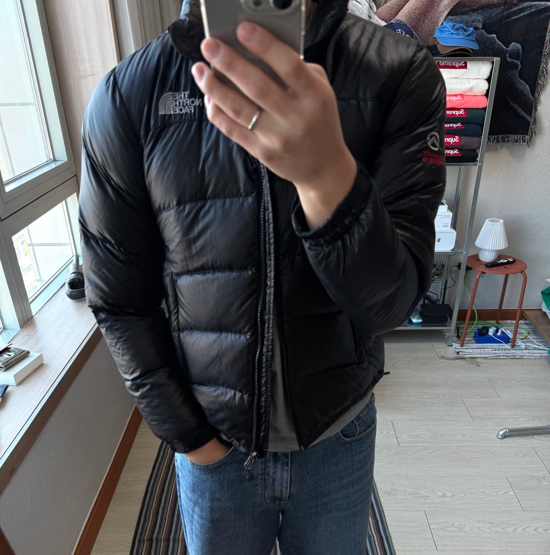 노스페이스 써밋 경량패딩 상품이미지1