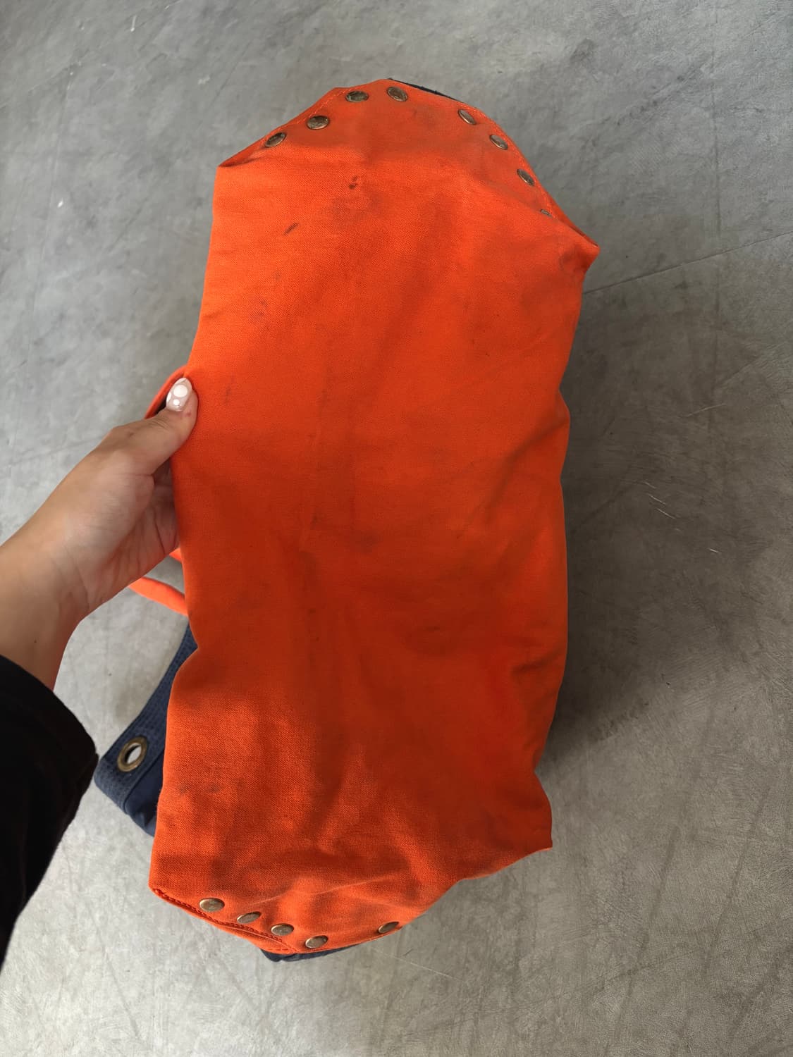 Polo Ralph Lauren 폴로 랄프로렌 버클 레더 캔버스 백 상품이미지6