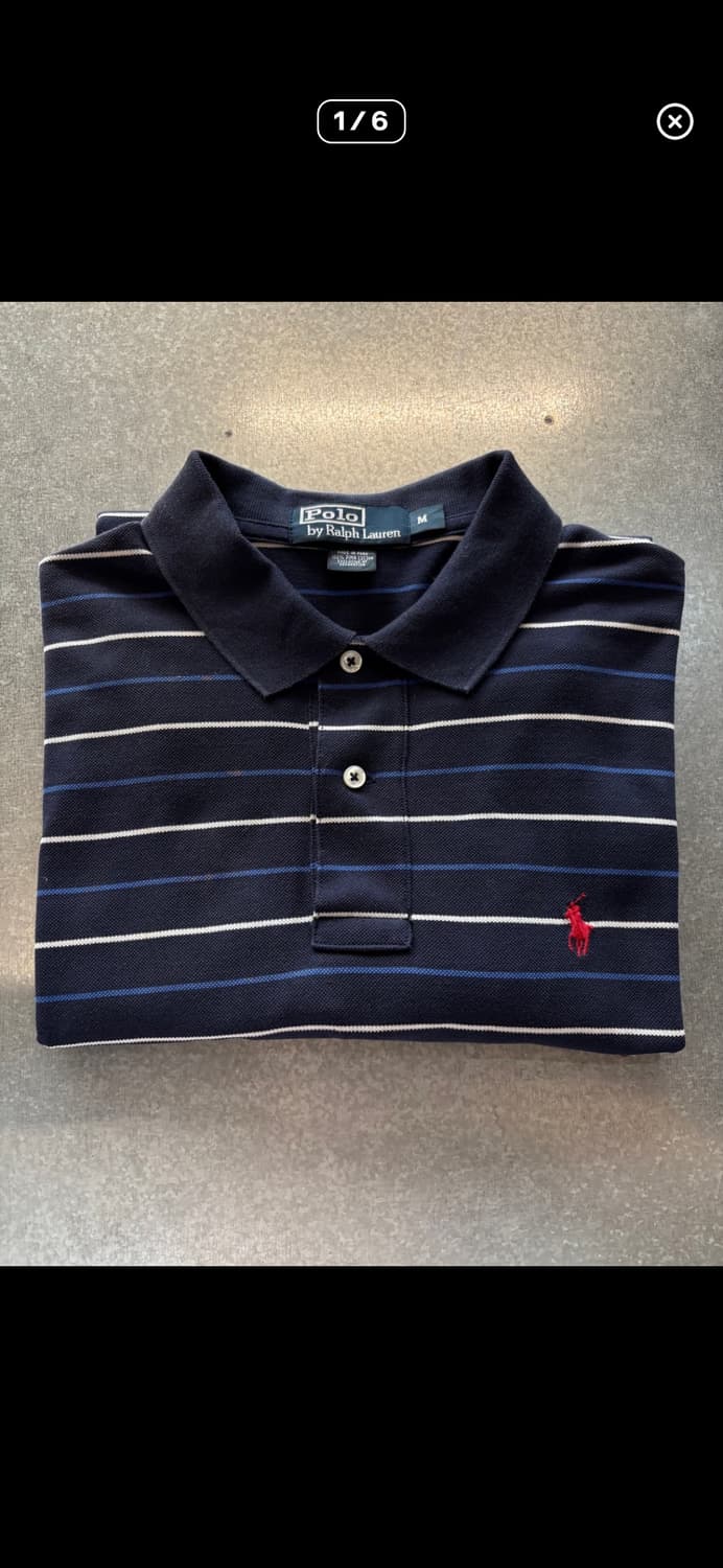 빈티지 폴로 반팔셔츠 m 상품이미지1