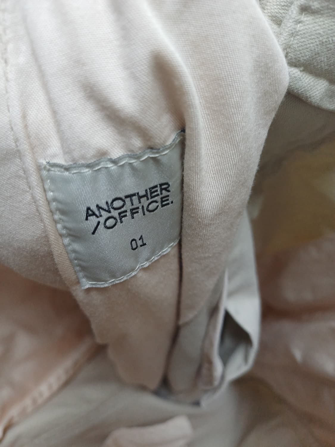 어나더오피스/ 산티아고 치노 팬츠 oat milk / 1사이즈 상품이미지7