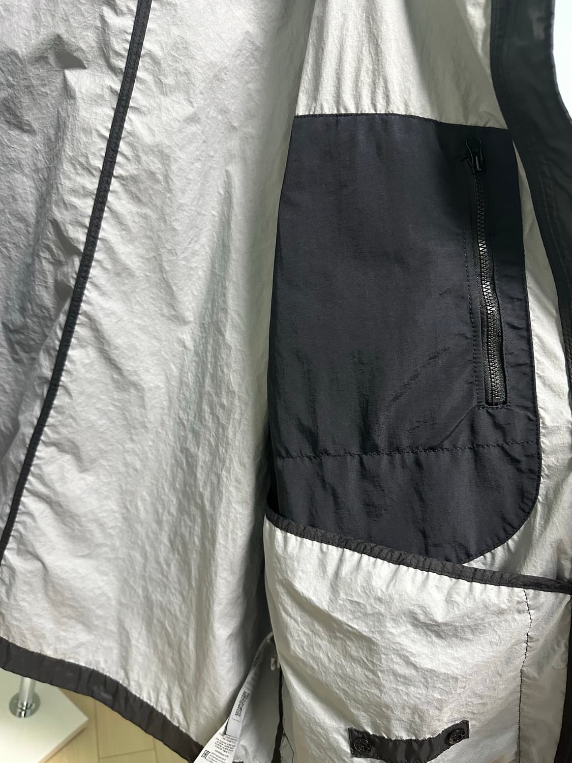 스톤아일랜드 22ss 멤브라나 블랙 XL사이즈 상품이미지7