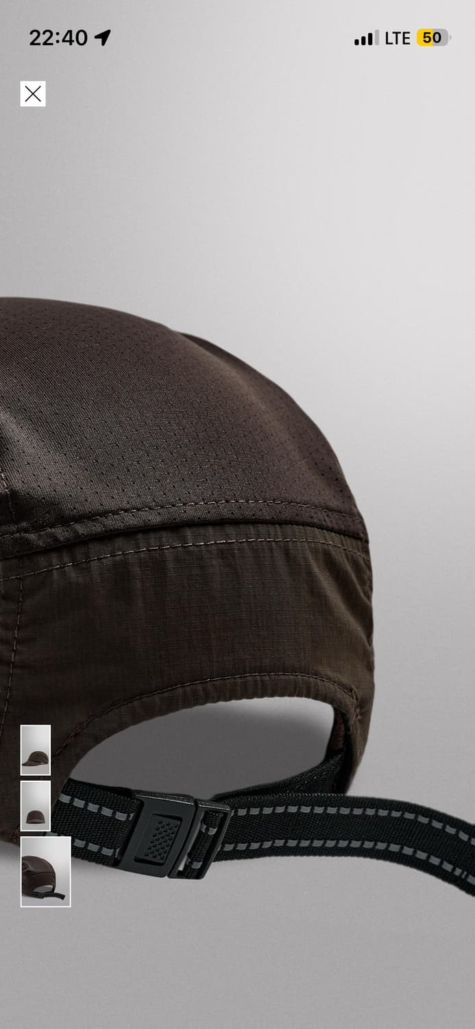 자라 천공 하이테크 캡 한정판 러닝 캡 상품이미지3