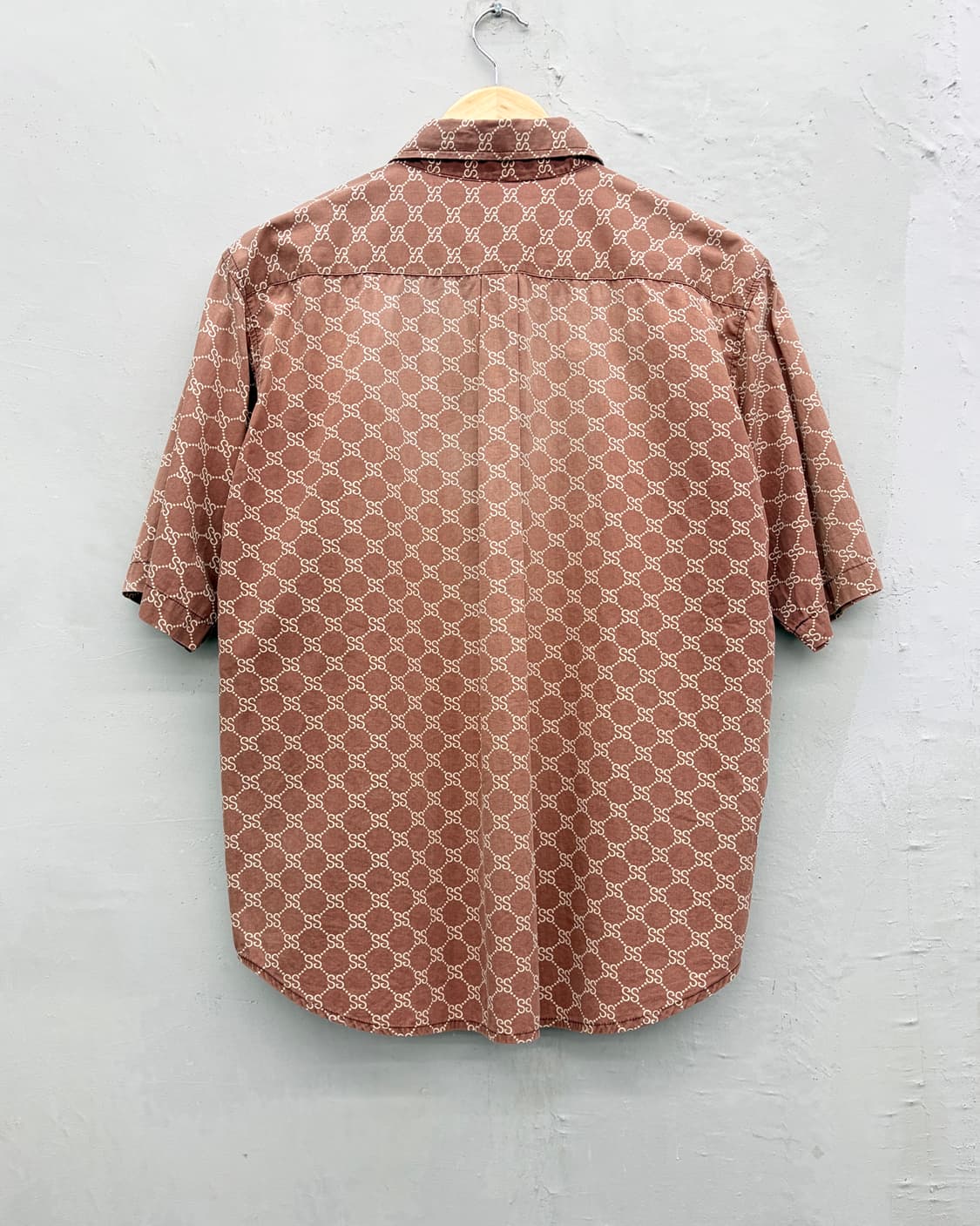 스투시 80s USA SS링크 패턴 셔츠 상품이미지5