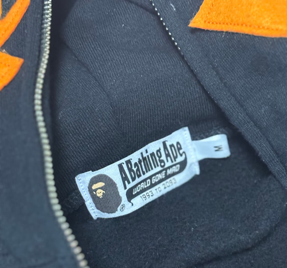 베이프 타이거 풀집 후드집업 상품이미지3