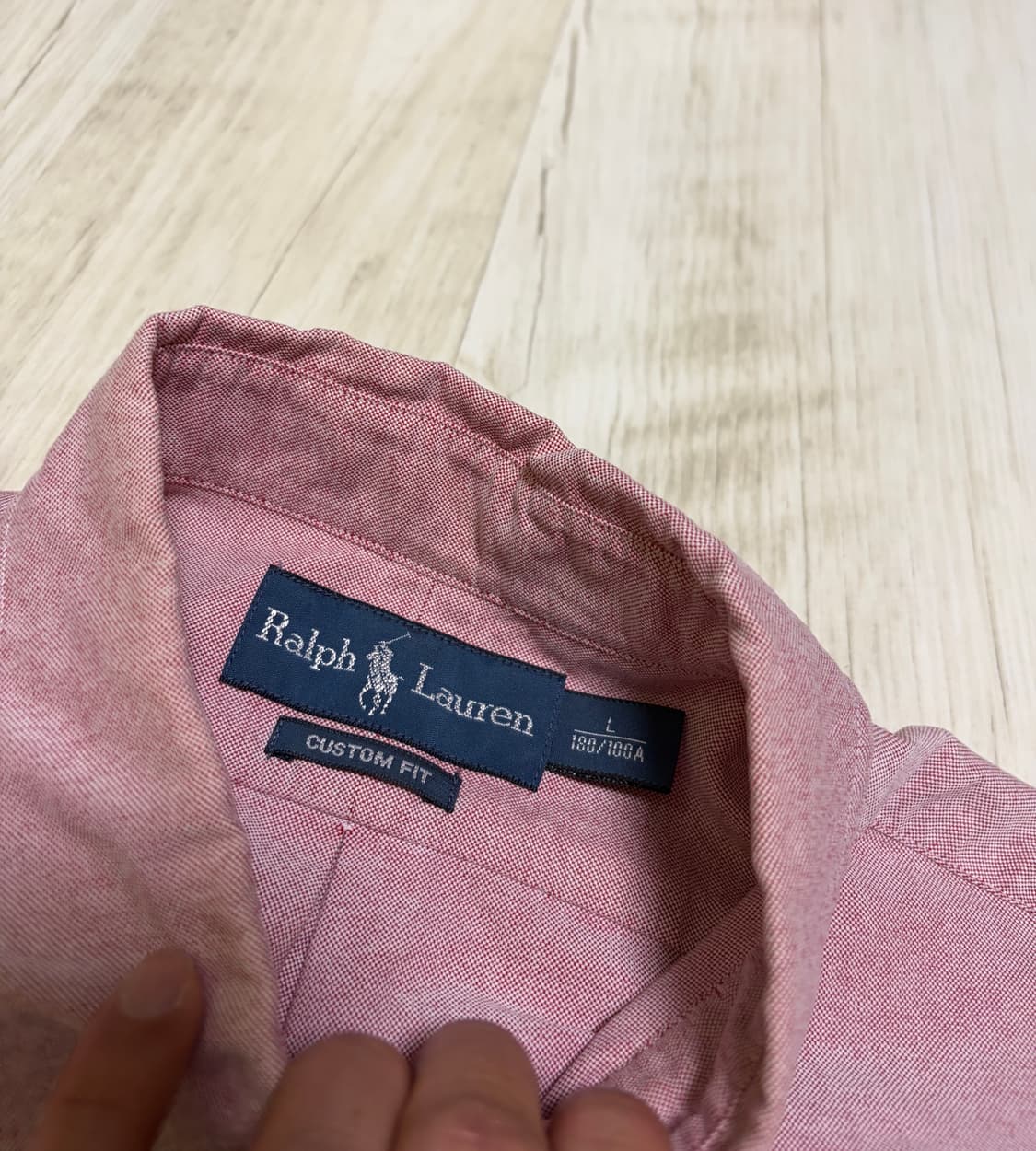 [L]폴로 랄프로렌 옥스포드 셔츠 핑크 상품이미지3