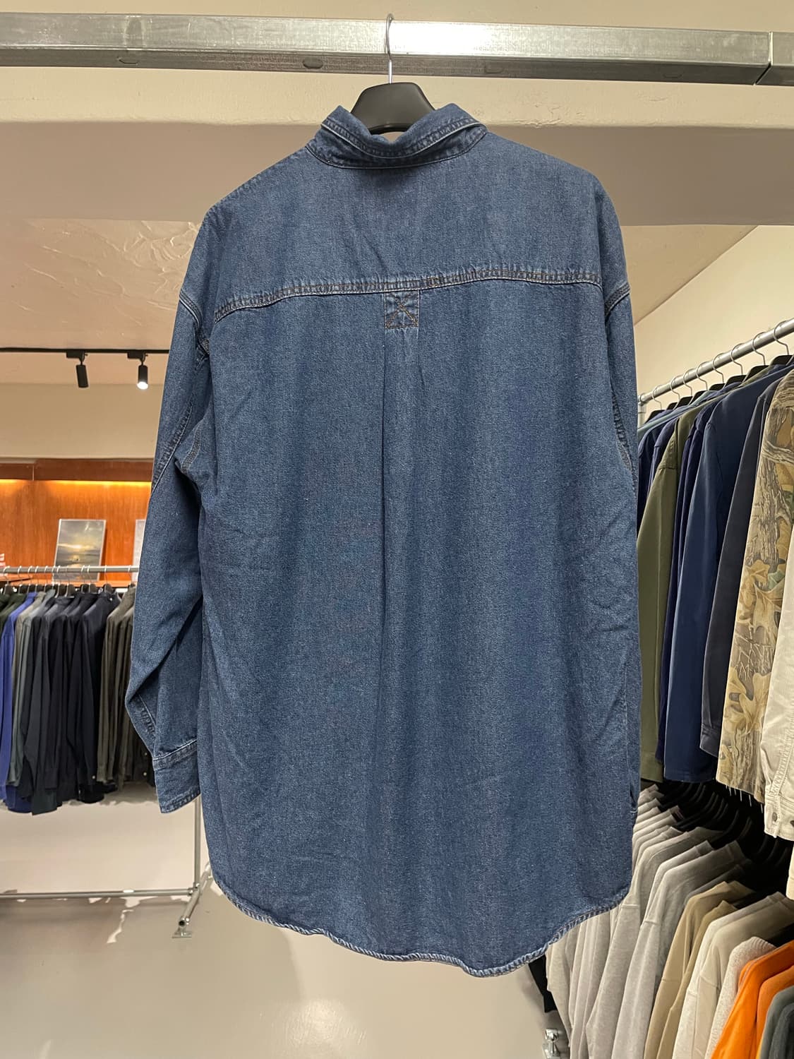 Vintage denim two pocket shirt 상품이미지5