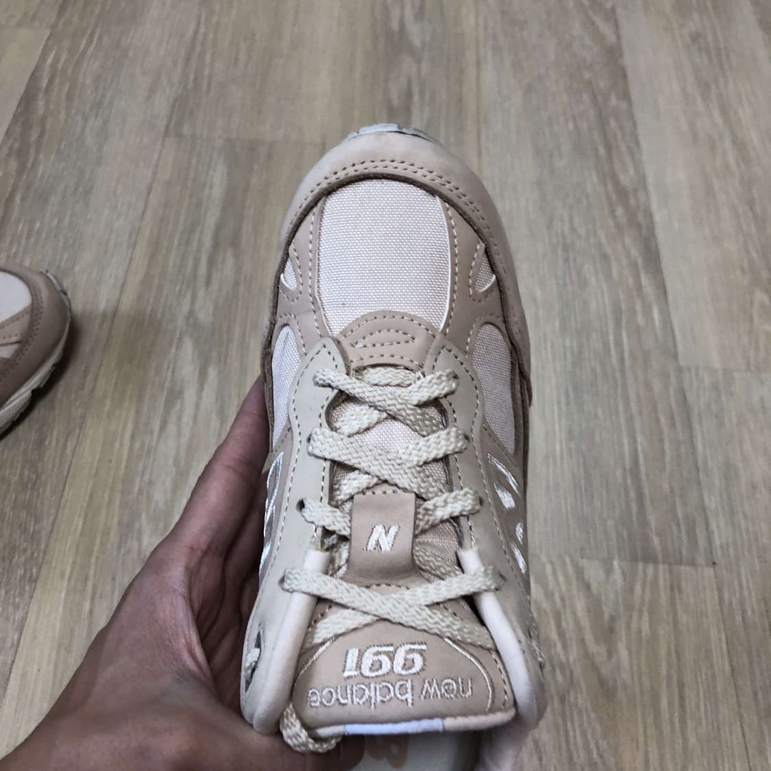 (225) 뉴발란스 991  MADE IN UK 991 샌드 핑크 상품이미지5