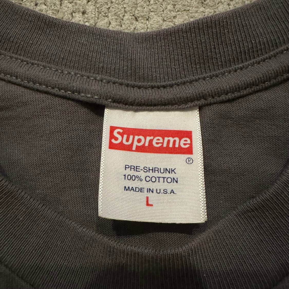 23FW 슈프림 (Supreme) Pound 슬리브리스 상품이미지4