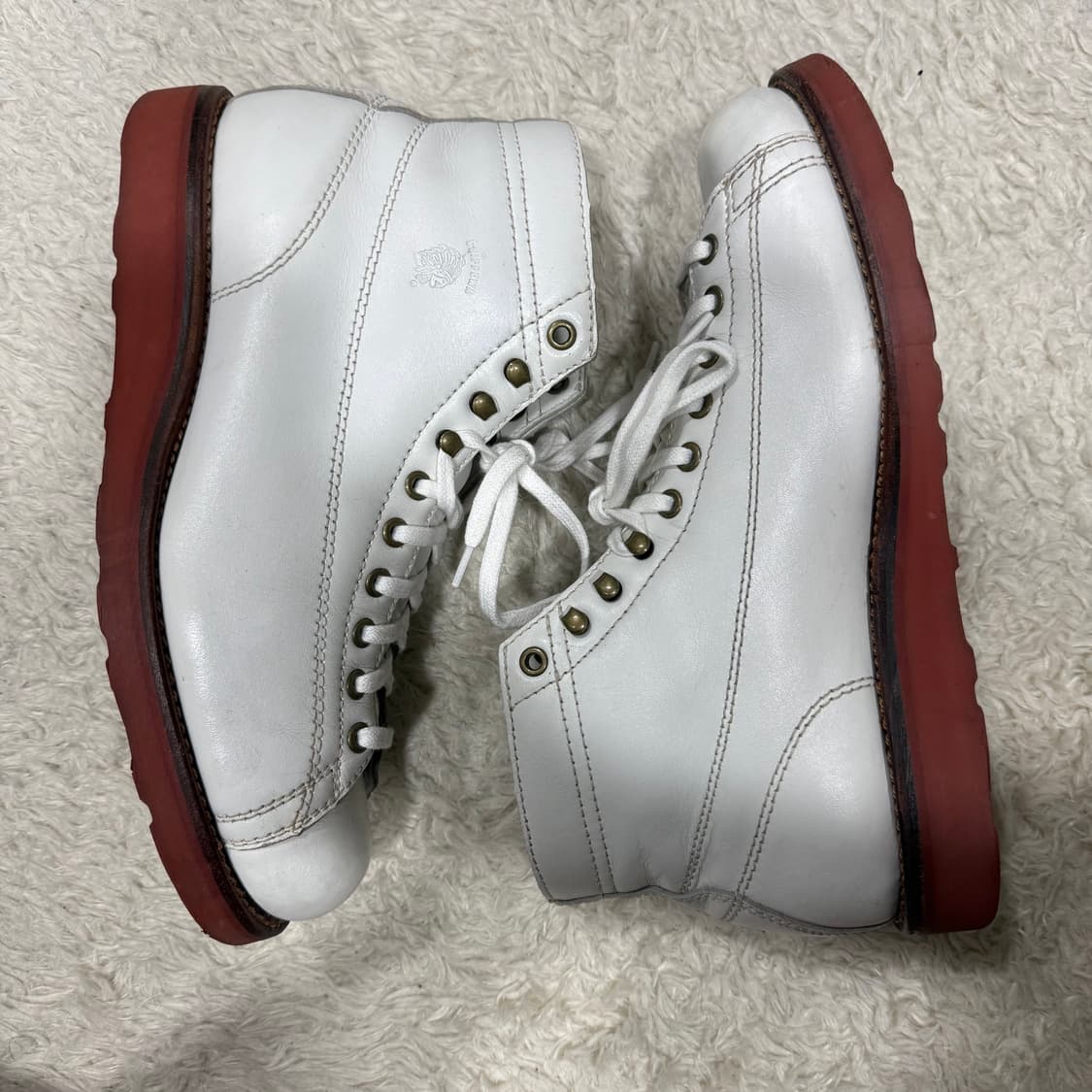 치페와 화이트 몽키부츠 9.5EE(275) 상품이미지4