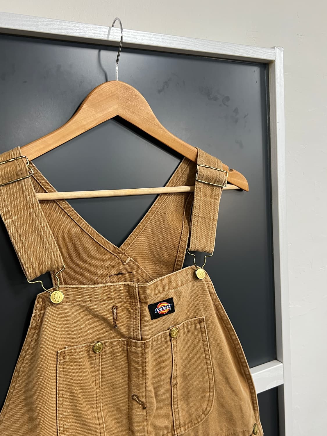 Dickies 디키즈 카펜터 롤업 멜빵 팬츠 상품이미지2