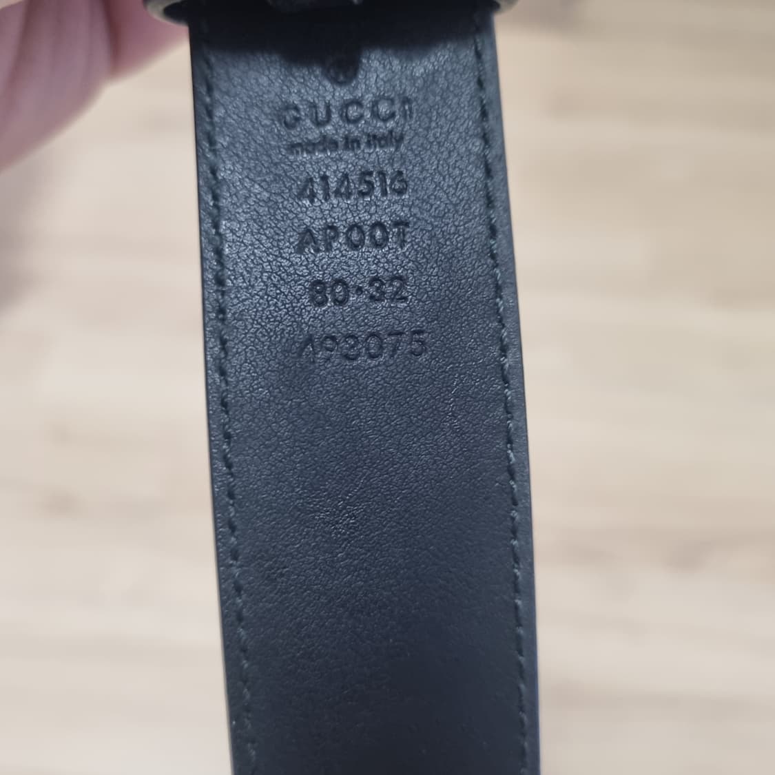 구찌 마몬트 벨트 블랙 3센치 상품이미지3